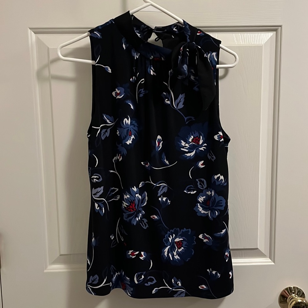 WHBM shell blouse small